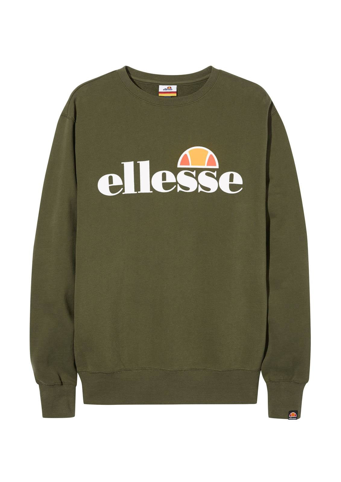 ellesse Herren Sweatshirt SUCCISO - Sweater, Rundhals, Langarm, Logo-Print