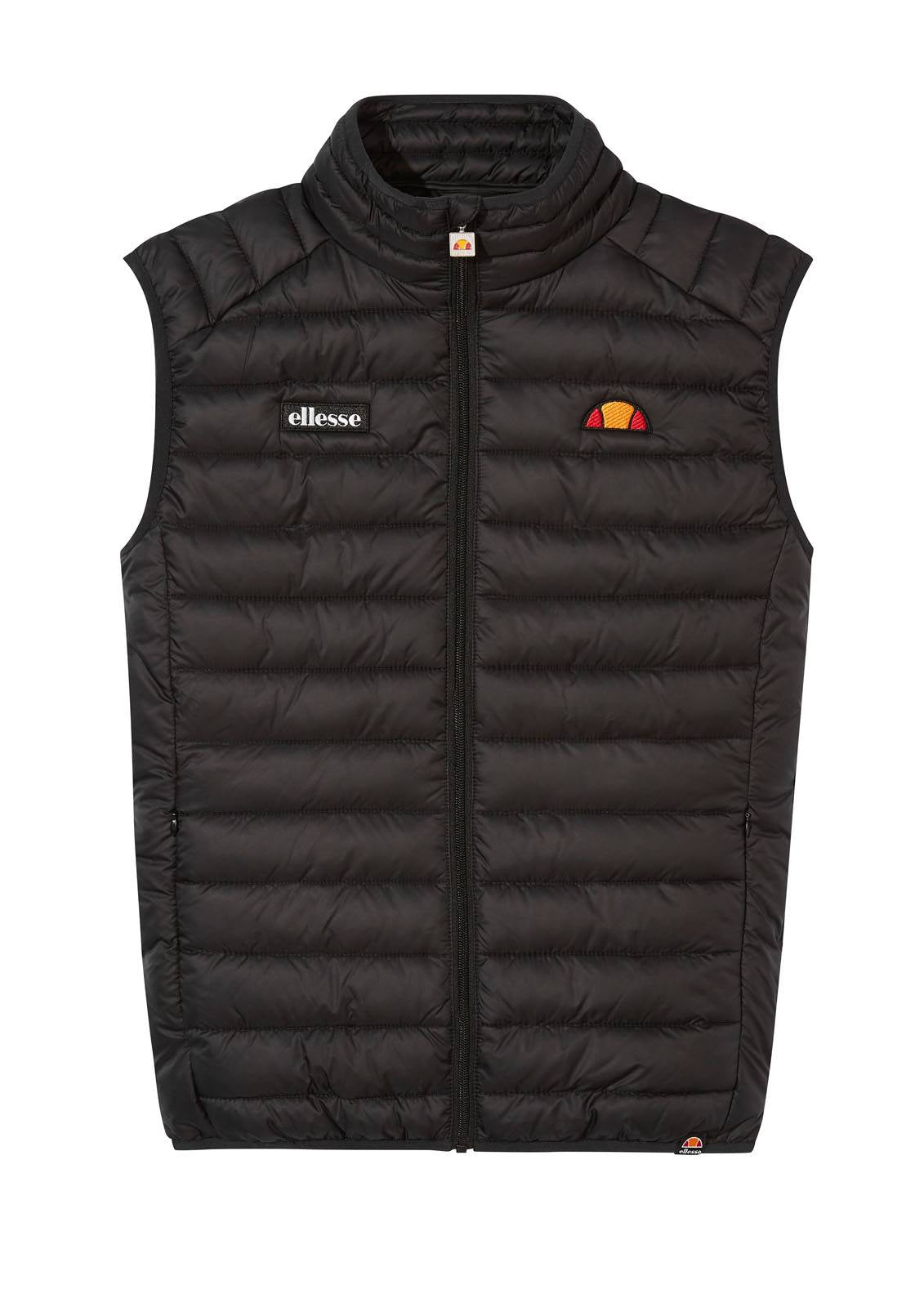 ellesse Herren Stepp-Weste BARDY - Gilet, ärmellos, Stehkragen, Reißverschluss