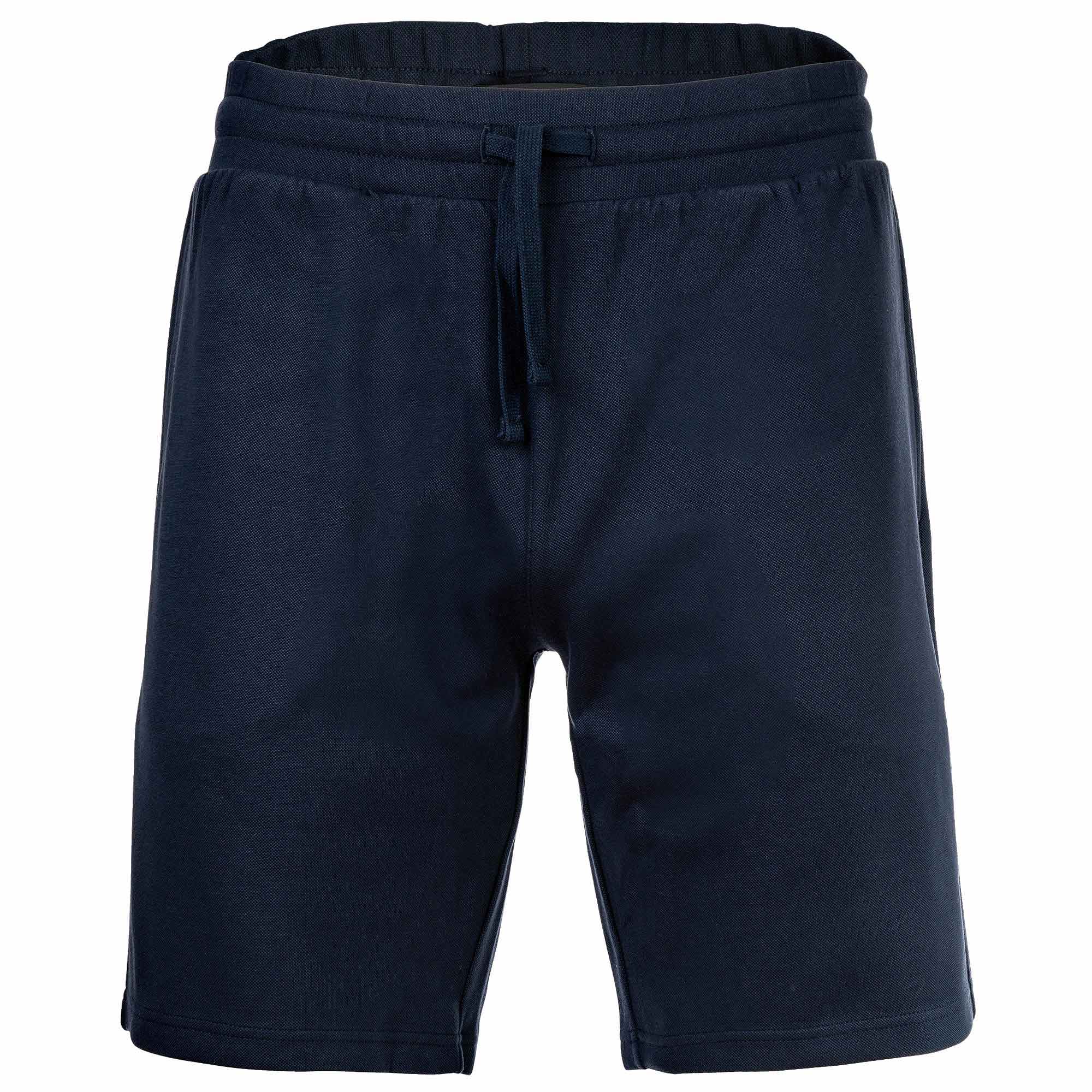 EMPORIO ARMANI men's sweatshirt shorts – ICONIC PIQUET, Bermuda, piqué, material mix