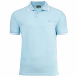 EMPORIO ARMANI Herren Poloshirt - ESSENTIAL, Pique, Logo, Baumwolle, einfarbig