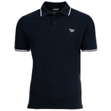 EMPORIO ARMANI Herren Poloshirt - ESSENTIAL, Pique, Logo, Baumwolle, einfarbig