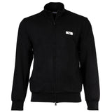 EMPORIO ARMANI Men’s Piqué Sweat Jacket with Stand-Up Collar - ICONIC PIQUET, Cotton Blend