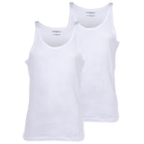 EMPORIO ARMANI Men’s Tank Tops, 2-Pack - PURE COTTON, Undershirts, Sleeveless, Cotton