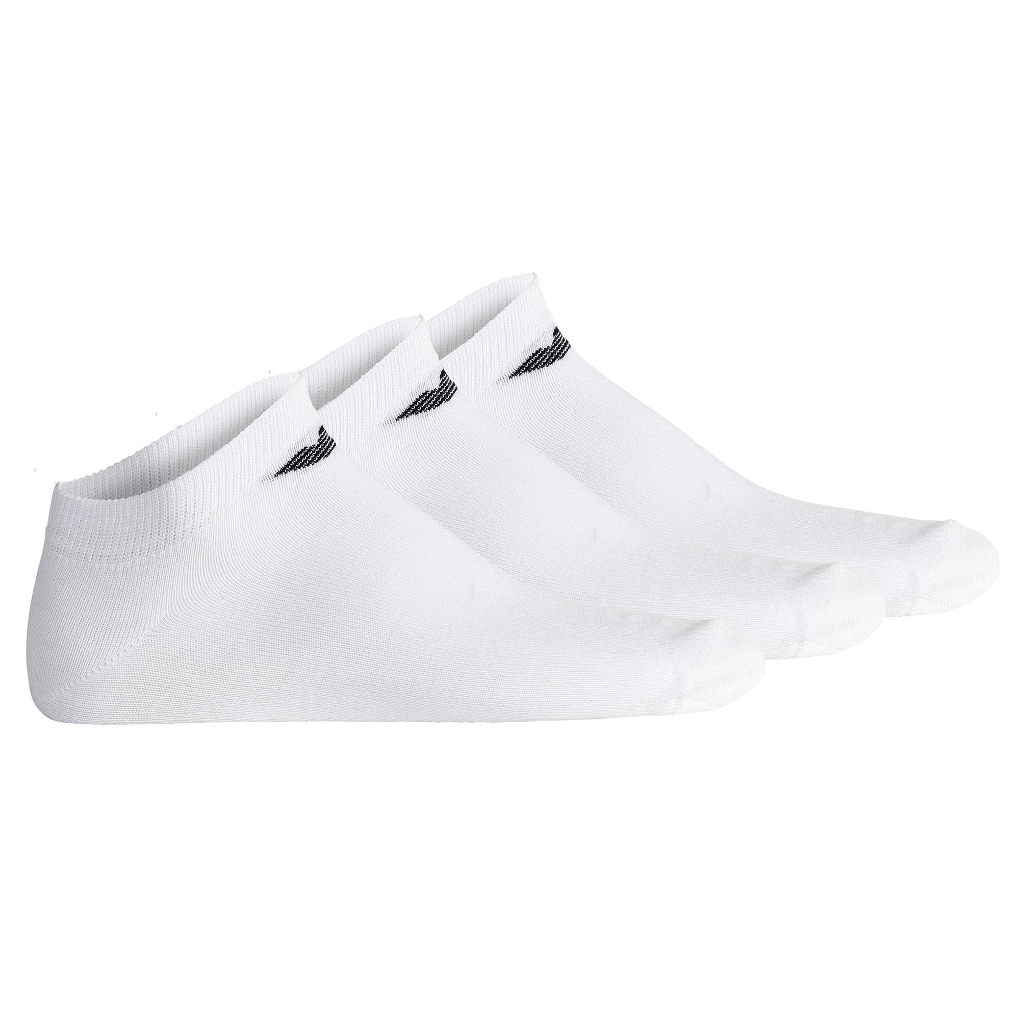 EMPORIO ARMANI Herren Sneakersocken, 3er Pack - CASUAL COTTON, Multipack, Logo