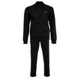 EMPORIO ARMANI men's leisure suit with zip-jacket - BASIC TERRY, full zip tracksuit, cotton-blend