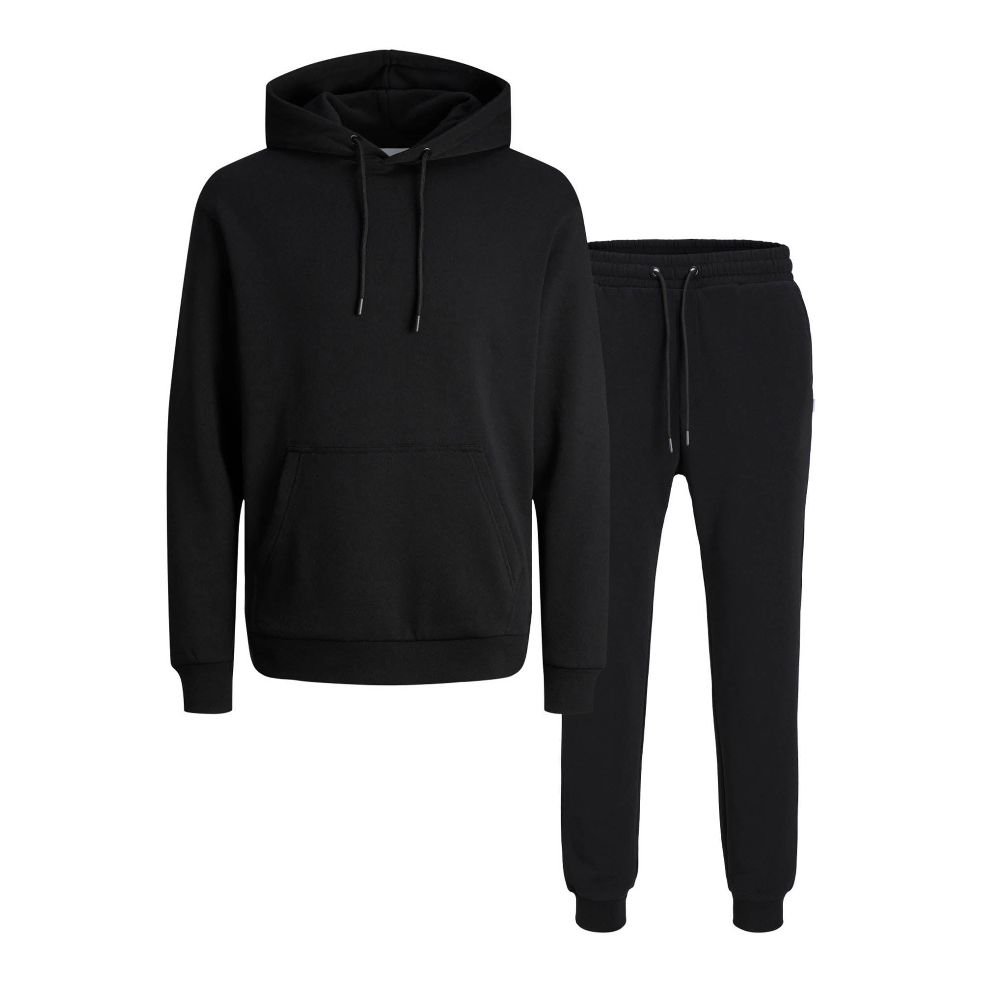 JACK&JONES Herren Jogginganzug - JJEBRDLEY SWEAT HOOD SET, 2-teilig, Jogginghose und Sweatshirt mit Kapuze