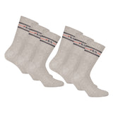 FILA Unisex Socken 6 Paar - Street, Sport, Lifestyle, Socks Set, Stripes (2x 3 Paar)