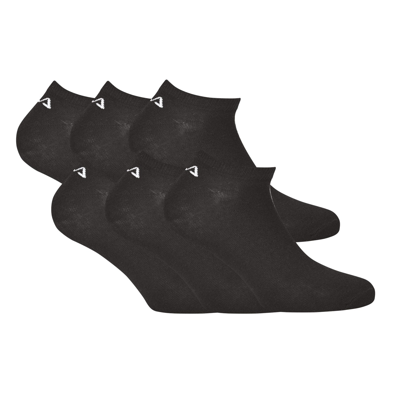 FILA Invisible Sneakers Socken Unisex, 6 Paar - Kurzsocken, Logobund (2x 3-Pack)