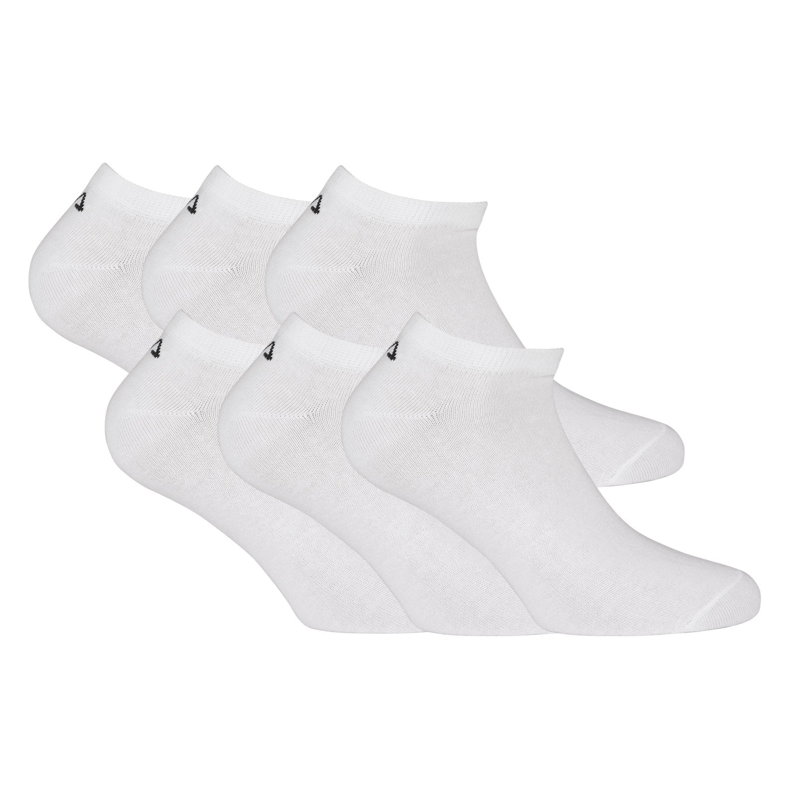 FILA Invisible Sneakers Socken Unisex, 6 Paar - Kurzsocken, Logobund (2x 3-Pack)