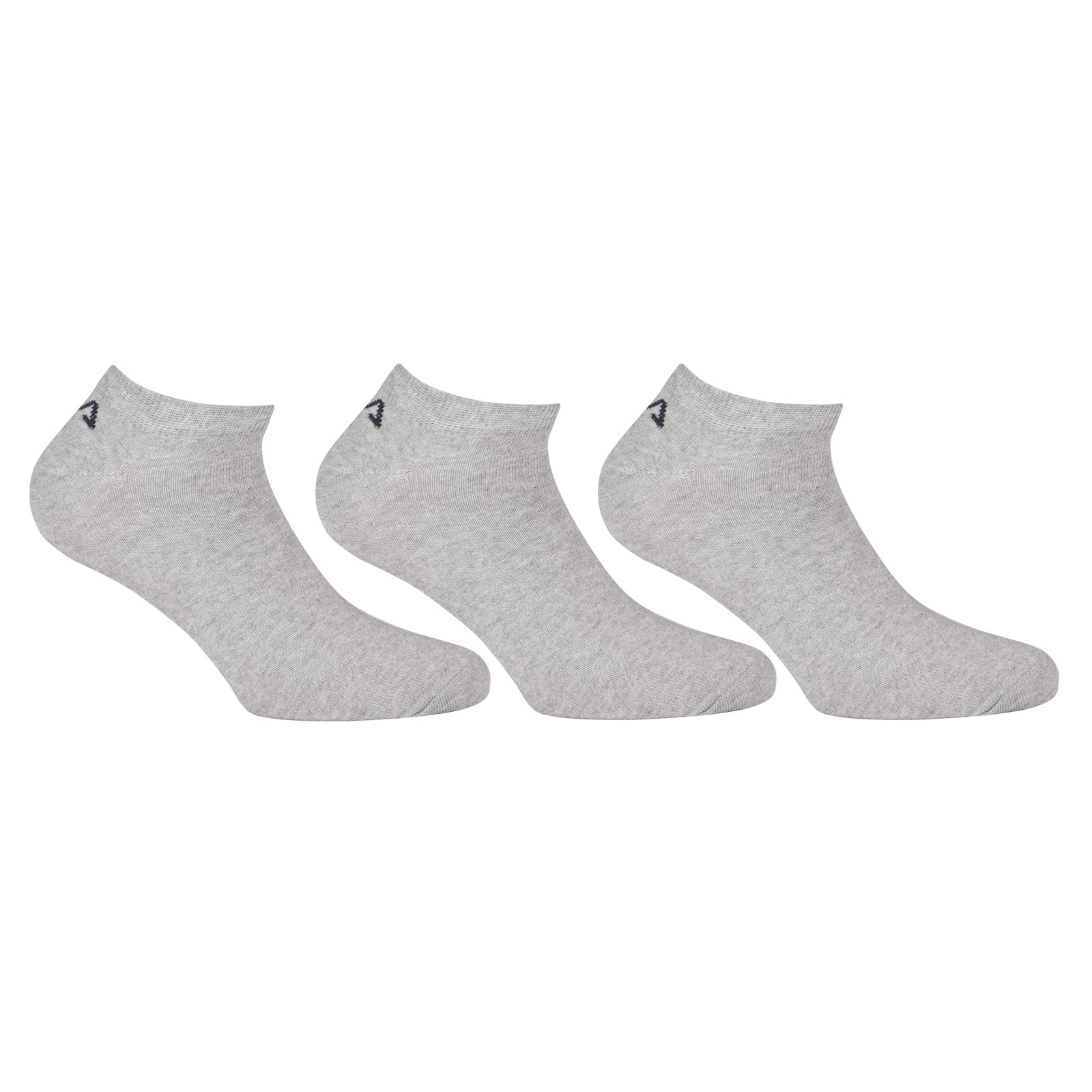 FILA Invisible Sneakers Socken Unisex, 3 Paar - Kurzsocken, Logobund, uni, 35-46