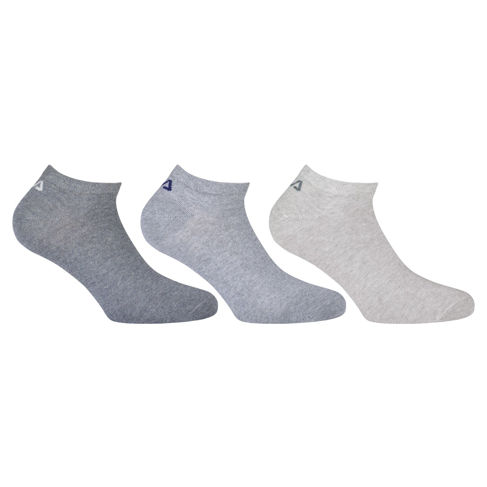 FILA Invisible Sneakers Socks unisex, 3 pairs - short socks, logo cuff, uni, 35-46