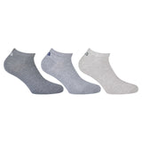 FILA Invisible Sneakers Socks unisex, 3 pairs - short socks, logo cuff, uni, 35-46
