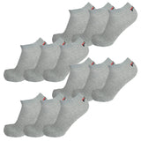Fila 12 pairs of socks, Invisible Sneakers Unisex, one color, 35-46 (4x 3-pack)
