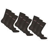 FILA Unisex Socken, 9 Paar - Strümpfe, Street, Sport, Socks Set, Logo (3x 3er Pack)