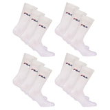 FILA Unisex Socken, 12 Paar - Strümpfe, Street, Sport, Socks Set, Logo (4x 3er Pack)