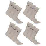 FILA Unisex Socken, 12 Paar - Strümpfe, Street, Sport, Socks Set, Logo (4x 3er Pack)