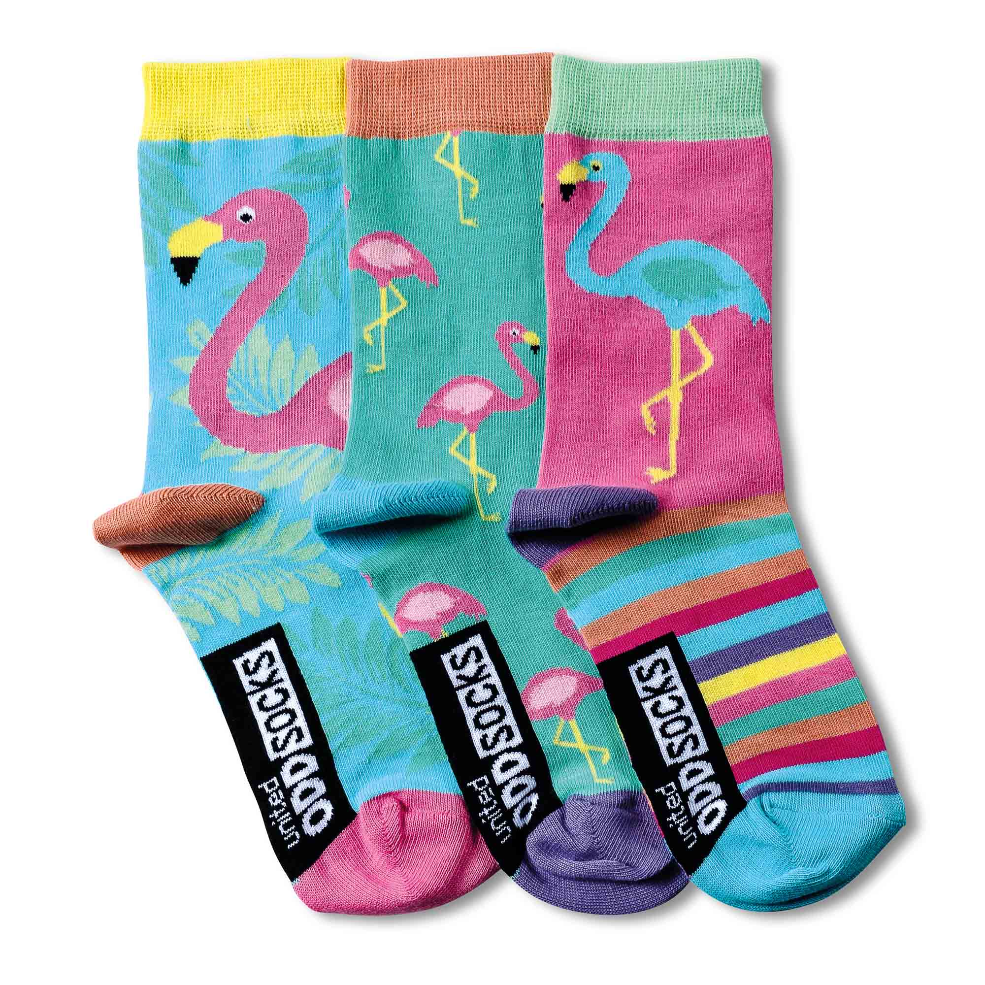 United Oddsocks Kinder Socken, 3 individuelle Socken - Motivsocken