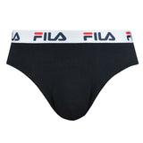 FILA Herren Slip - Briefs, Logobund, Urban, Cotton Stretch, einfarbig, S-2XL