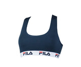FILA Ladies Bustier - unpadded Bra, without Hanger, Cotton, unicolor