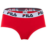 FILA Ladies Hipster Briefs - Pants, Logo waistband, Cotton Stretch, unicoloured, XS-XL
