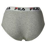 FILA Ladies Hipster Briefs - Pants, Logo waistband, Cotton Stretch, unicoloured, XS-XL