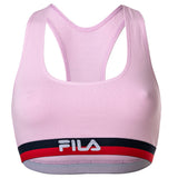 FILA Ladies Bustier - Bra, Sports Bra, Racerback, Cotton Stretch, plain, XS-XL