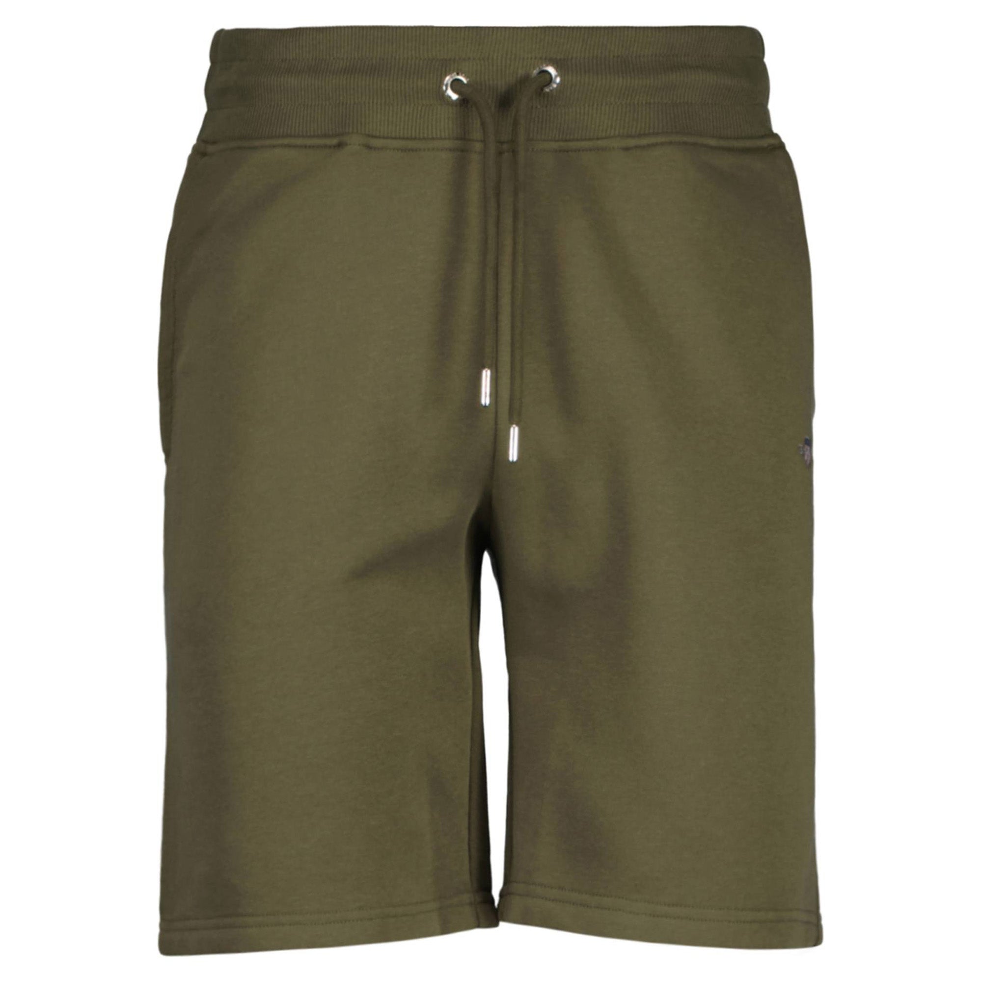 GANT Herren Sweatshorts - REGULAR SHIELD, Jogging Pants, kurz, Cotton-Mix, Logo