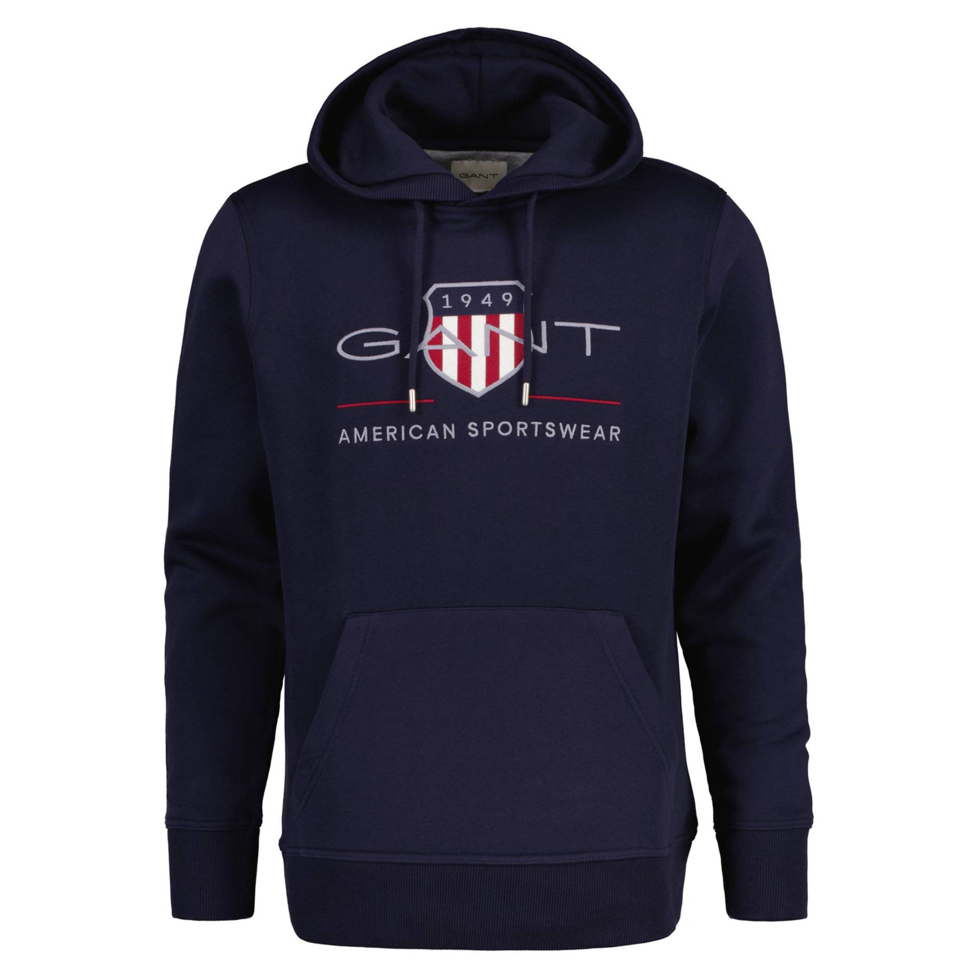 GANT Herren Hoodie - REGULAR ARCHIVE SHIELD HOODIE, Kapuzen-Sweatshirt, Logo