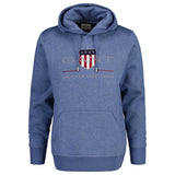 GANT Men's Hoodie - REGULAR ARCHIVE SHIELD HOODIE, hooded sweatshirt, logo