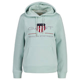GANT Ladies Sweatshirt - REGULAR ARCHIVE SHIELD HOODIE, hooded sweatshirt, logo