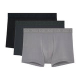 HOM Men Boxer Shorts, 3-pack - Armand #2, Boxer Briefs, Underwear, Cotton Blend, Plain