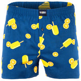 Happy Shorts Herren Webboxershorts - American Style, Baumwolle, gemustert