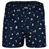 Happy Shorts Herren Webboxershorts - American Style, Baumwolle, gemustert