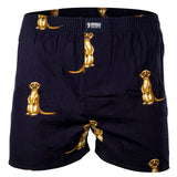 Happy Shorts Herren Webboxershorts - American Style, Baumwolle, gemustert