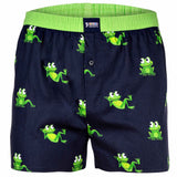 Happy Shorts Herren Webboxershorts - American Style, Baumwolle, gemustert