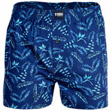 Happy Shorts Herren Webboxershorts - American Style, Baumwolle, gemustert