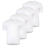YOURBASICS Herren T-Shirt, 4er Pack - IAN, Baumwolle, Regular Fit, Rundhals, Basic