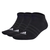 adidas Unisex Sneakersocken, 3er Pack - Thin and Light Sportswear Low Cut Socks, Logo, einfarbig