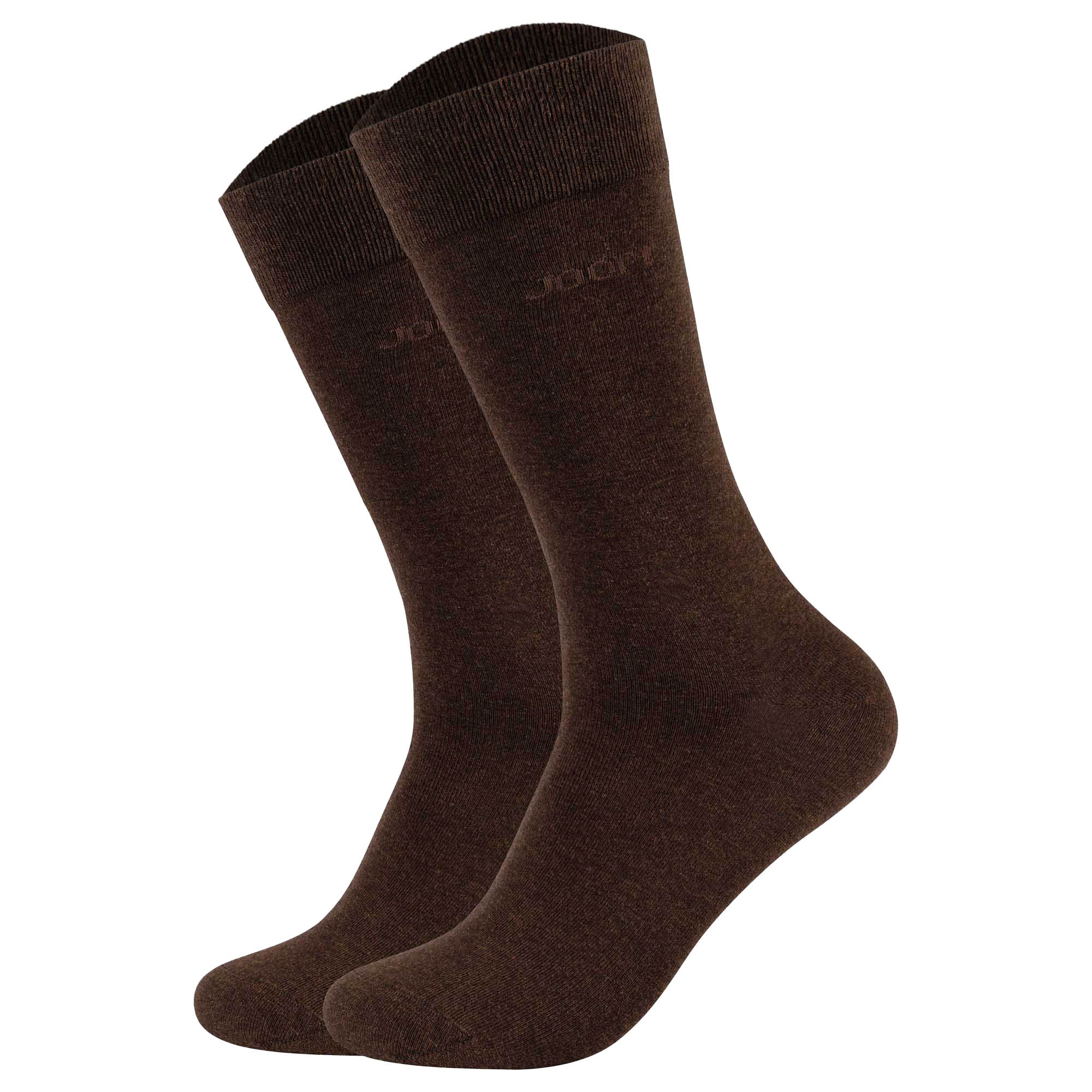 JOOP! Unisex Socken, 2er Pack - Premium Essential Organic Cotton Socks, Logo, einfarbig