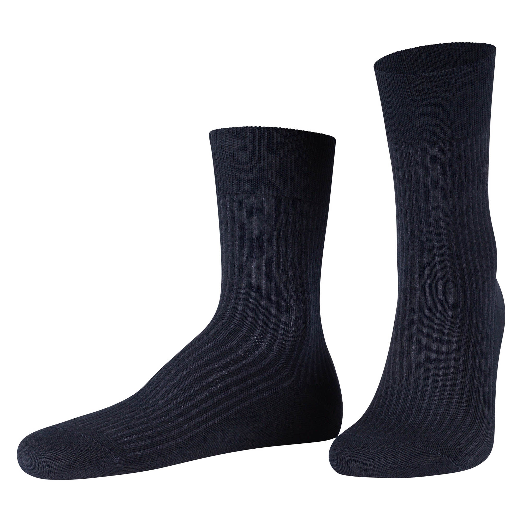 JOOP! Damen Socken - Daily Glam Cotton Socks, Rippstruktur, merzerisierte Baumwolle, Stickerei