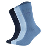 JOOP! Unisex socks, pack of 3 – Premium Essential Mercerised Socks, logo, plain colour