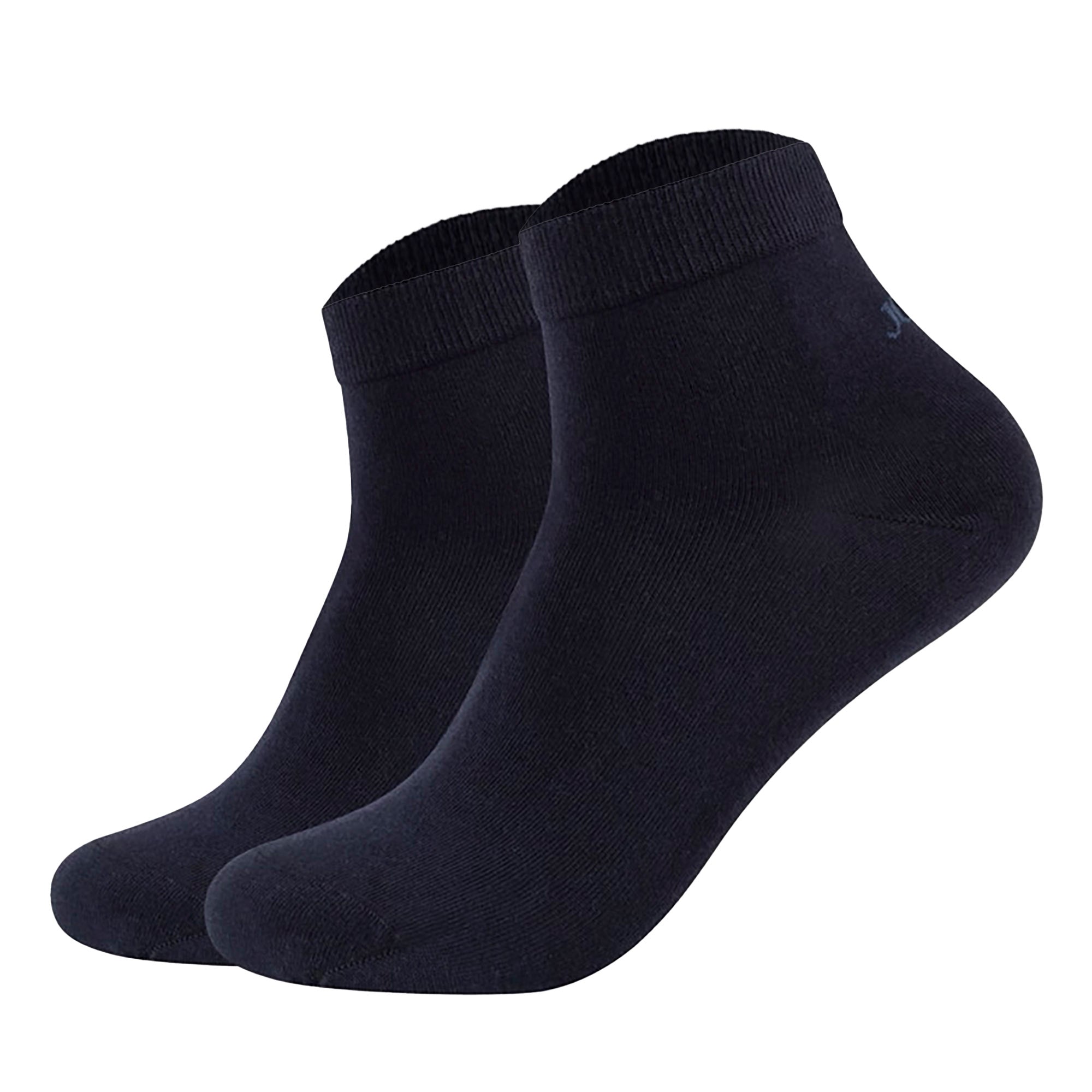 JOOP! Unisex Quarter-Socken, 2er Pack - Premium Essential Organic Cotton Quarter, Logo, einfarbig