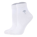 JOOP! women's quarter-length socks, 2-pack - Daily Glam Organic GOTS Quarter, cotton blend, plain