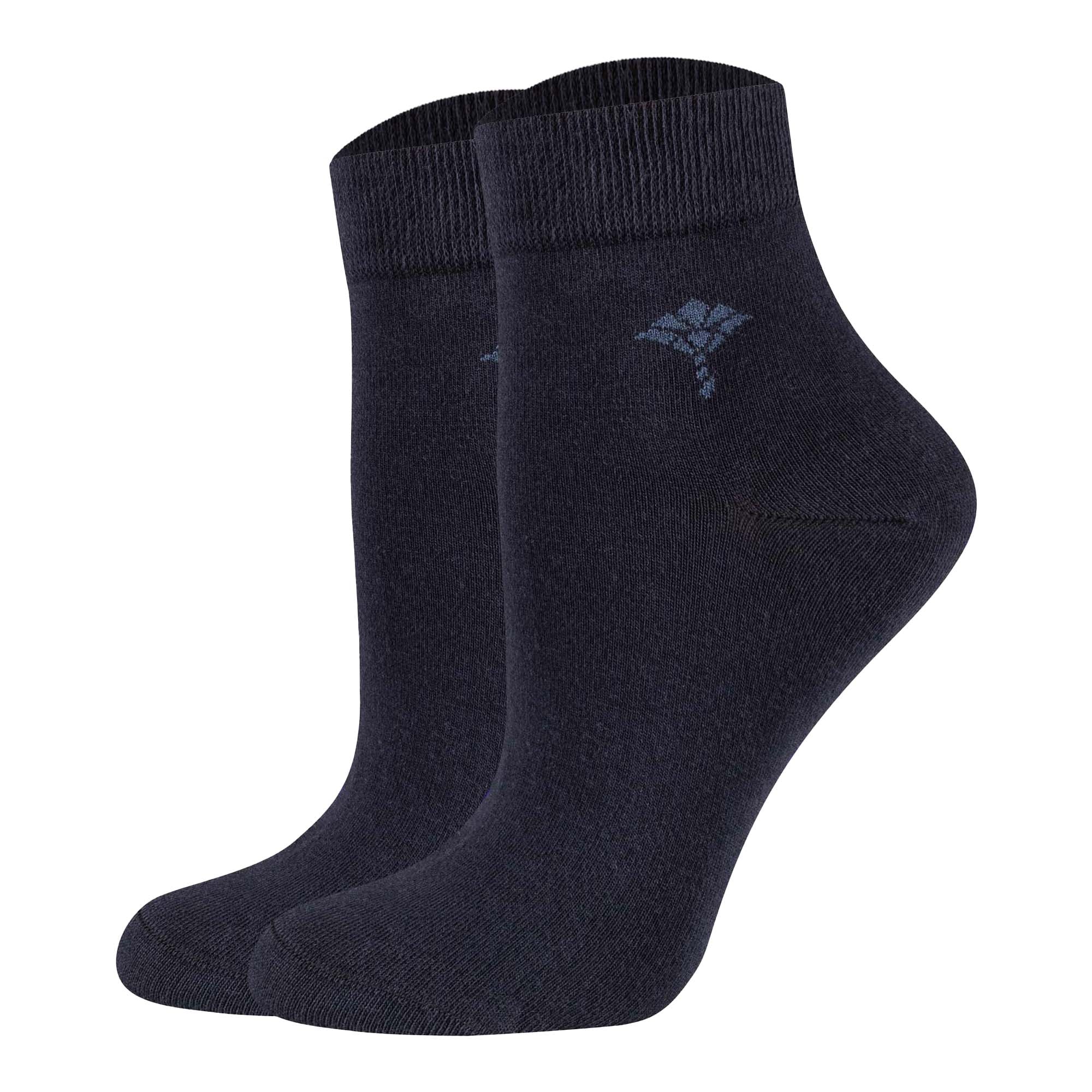 JOOP! Damen Quartersocken, 2er Pack - Daily Glam Organic GOTS Quarter, Baumwoll-Mix, uni