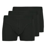 JACK&JONES Herren Boxershorts, 3er Pack - JACORDINARY TRUNKS 3 PACK, Baumwoll-Stretch, einfarbig