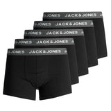 Jack & Jones Men's Boxer Shorts, 5-Pack - JACHUEY TRUNKS, Cotton Stretch