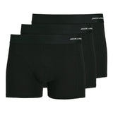 JACK&JONES Men's Boxer Shorts, 3-Pack - JACBASIC BAMBOO TRUNKS, Viscose-Cotton Blend