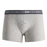 JACK & JONES Boy's Boxer Shorts, Pack of 10 - JACOLIVER TRUNKS, Cotton Stretch, Logo Waistband