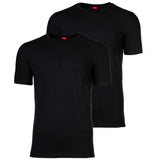 s.Oliver men's t-shirt, 2-pack - basic, round neck, solid color