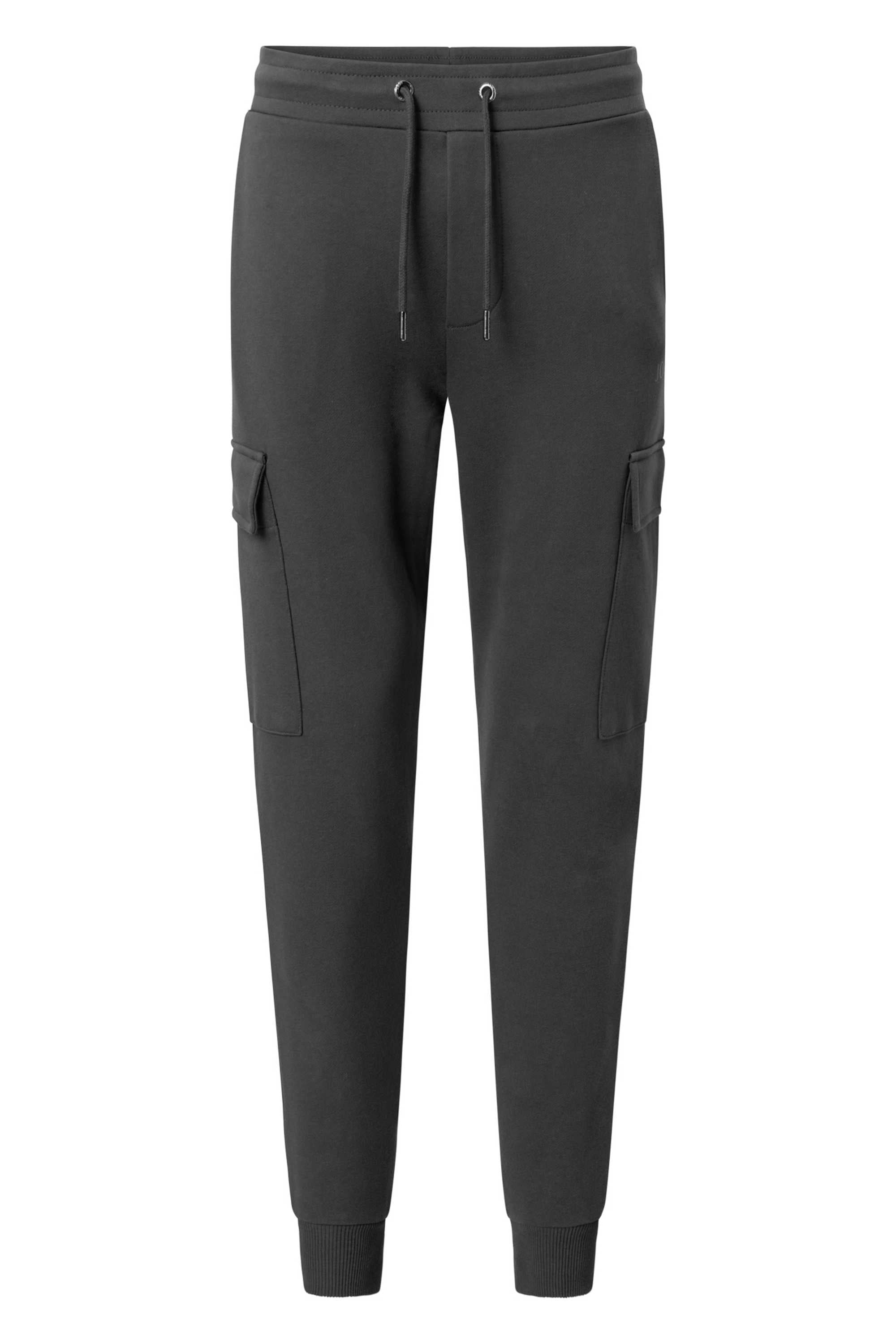 JOOP! men's jersey trousers - jogpants, cuffs, cargo pockets, loungewear, cotton
